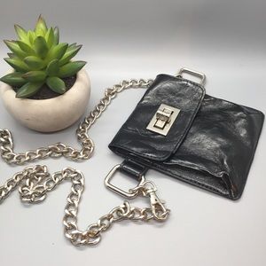 Leather like waist wallet